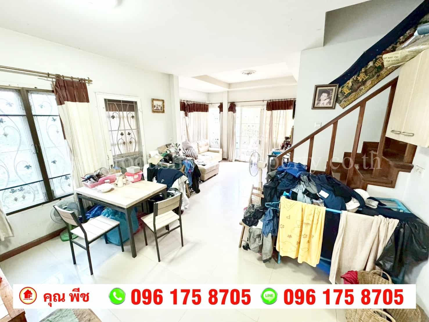 ขาย ทาวน์เฮ้าส์หลังมุม หมู่บ้านดรีมเพลส ซอยสวนผัก32-บางกรวย